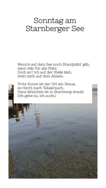 Gedicht über Starnberger See