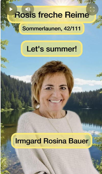 Sommerlaunen – ein heiteres Gedicht