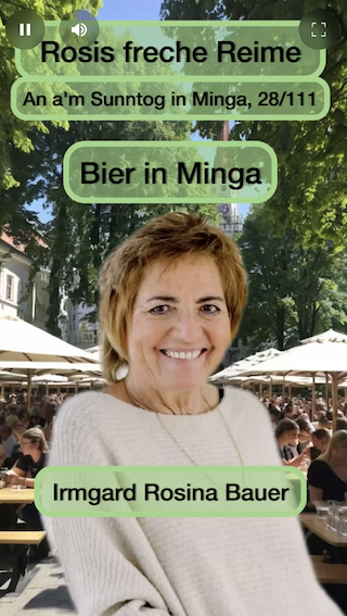 Es war an a’m Sunntog in Minga