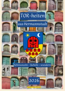 TOR-heiten Kalender 2026 – Humorvolle Hoftore aus Hermannstadt mit frechen Zweizeilern