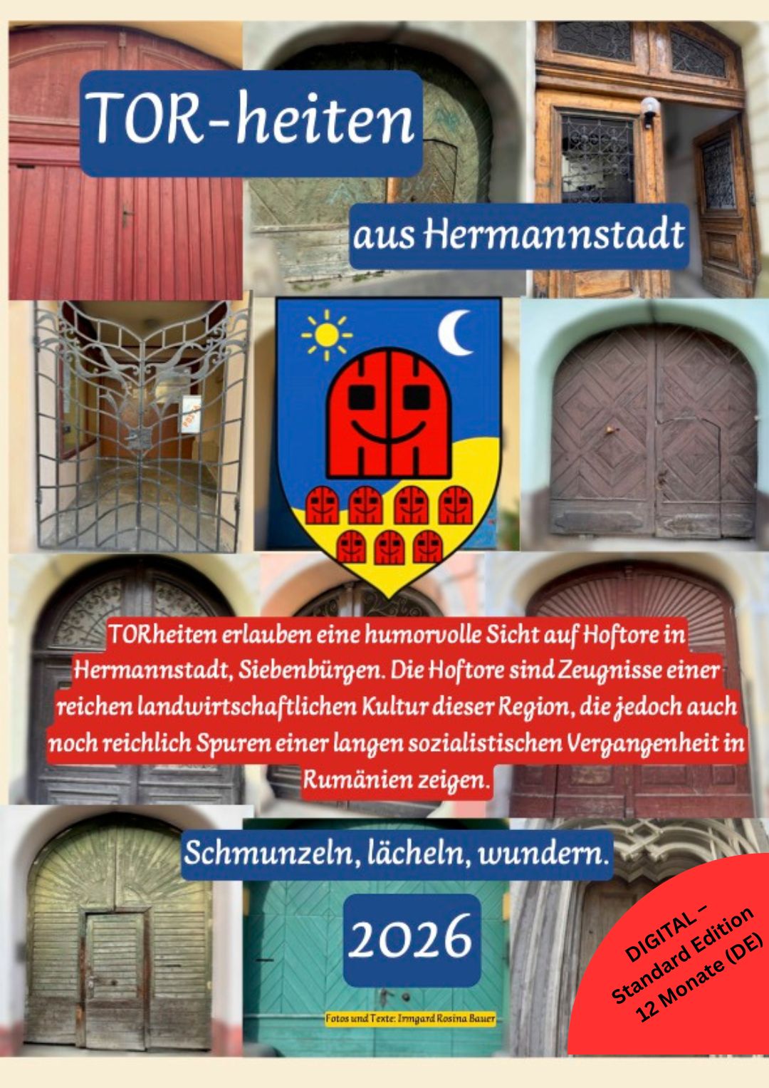 TORheiten aus Hermannstadt – digitale Standard Edition 2026 (12-Monatskalender, PDF)