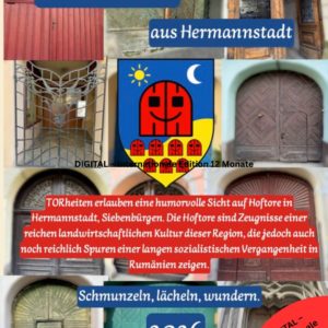 TORheiten aus Hermannstadt – digitale Internationale Edition 2026 (12-Monatskalender, PDF-Paket)