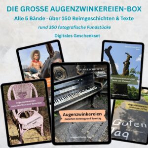 Die gro&szlig;e Augenzwinkereien-Box | 5 B&auml;nde Reimgeschichten mit Fotos als digitales Geschenkset